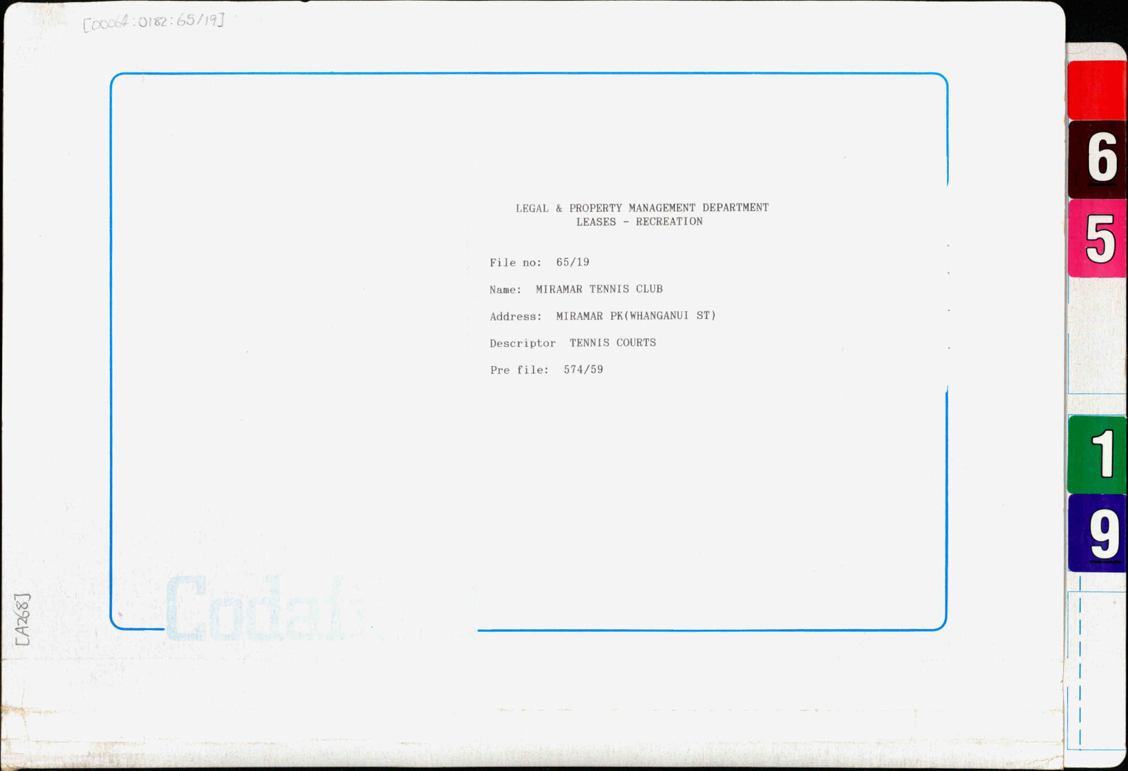 Miramar Tennis Club, Miramar Park(Whanganui Street), Tennis Courts