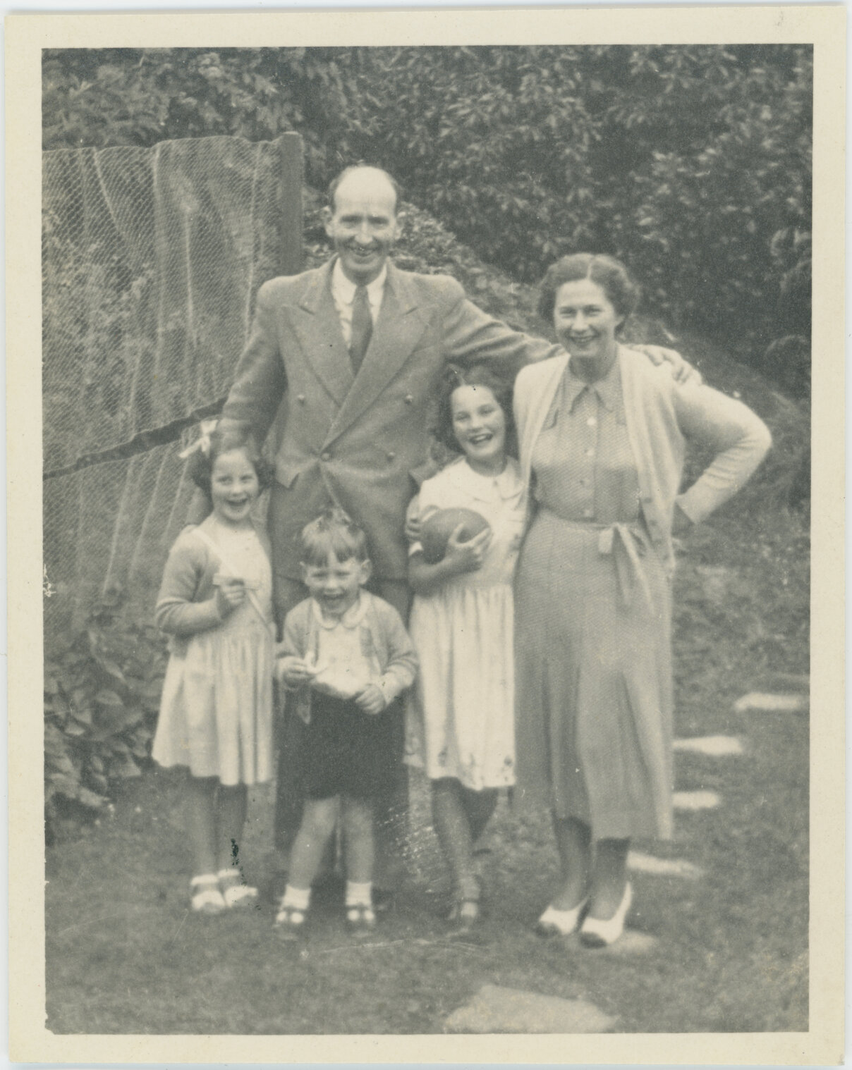 James Malcolm Bennie and family