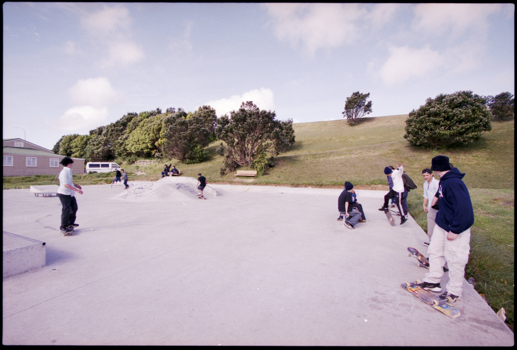 Skateboarders, Newlands Skateboard Park