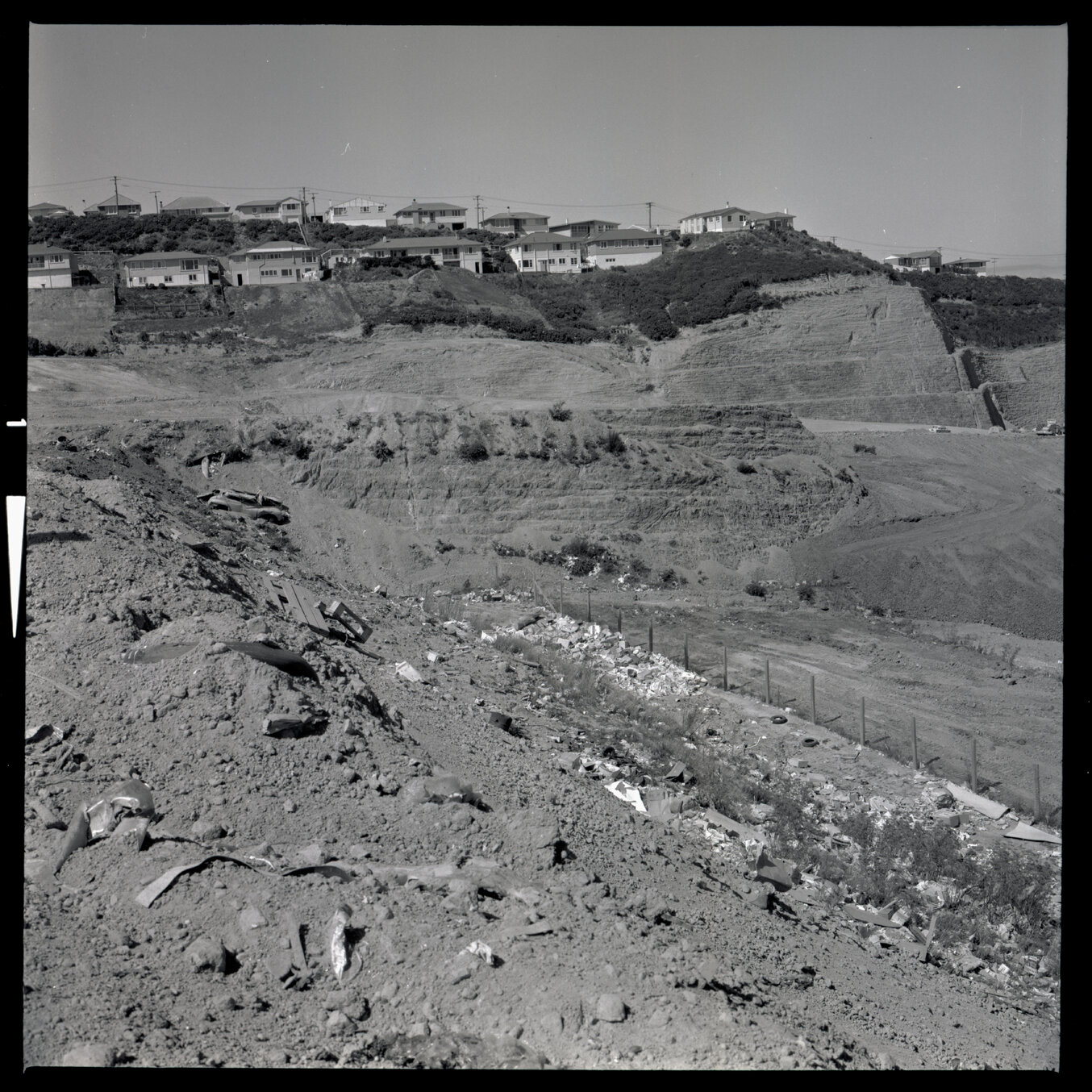 Rubbish tips, Houghton Bay, general views