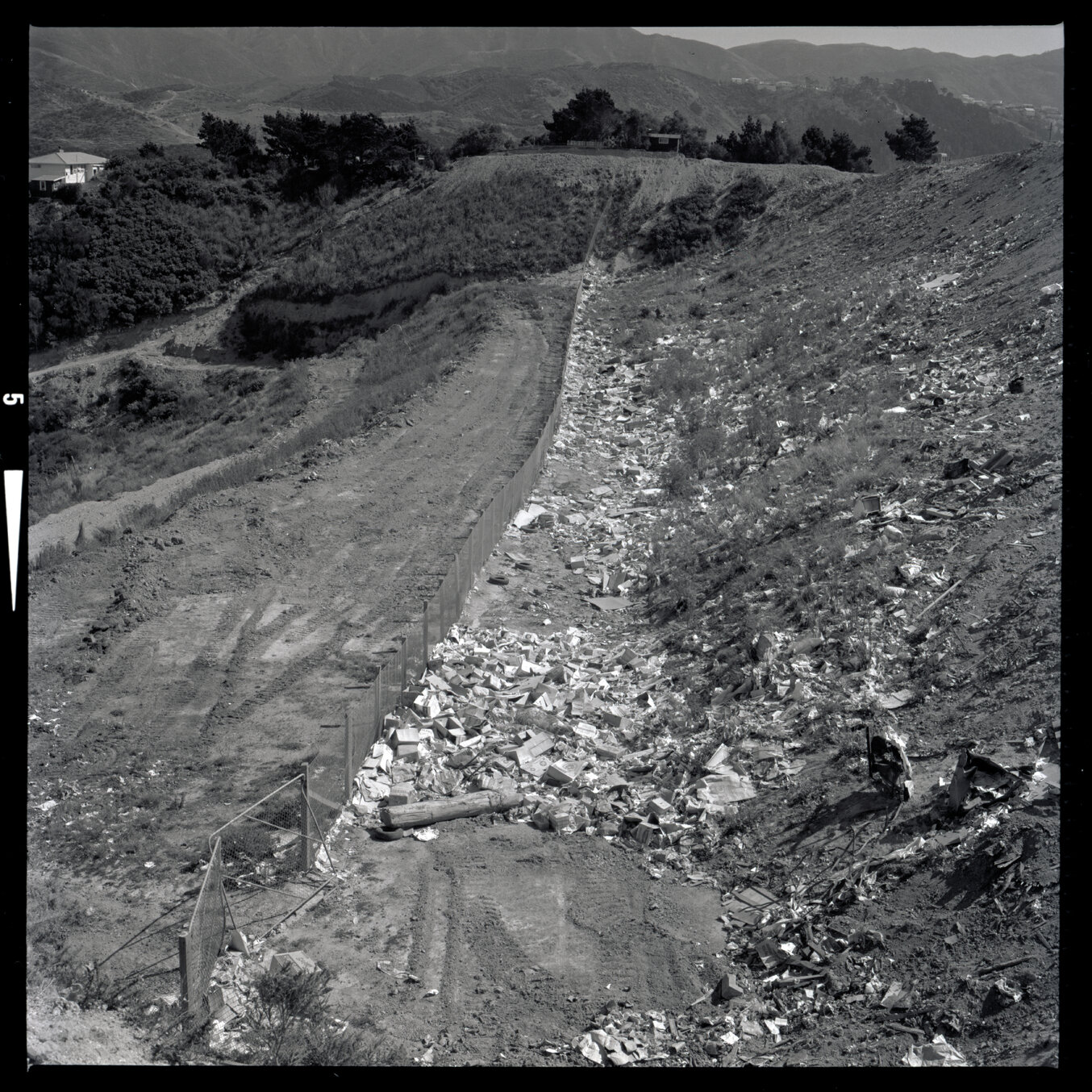 Rubbish tips, Houghton Bay, general views