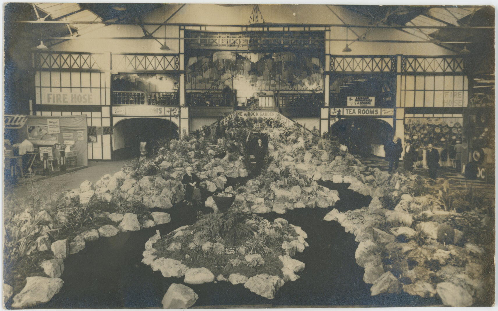 New Zealand Alpine and Rock Garden Society exhibit at the Wellington Easter Show 1934