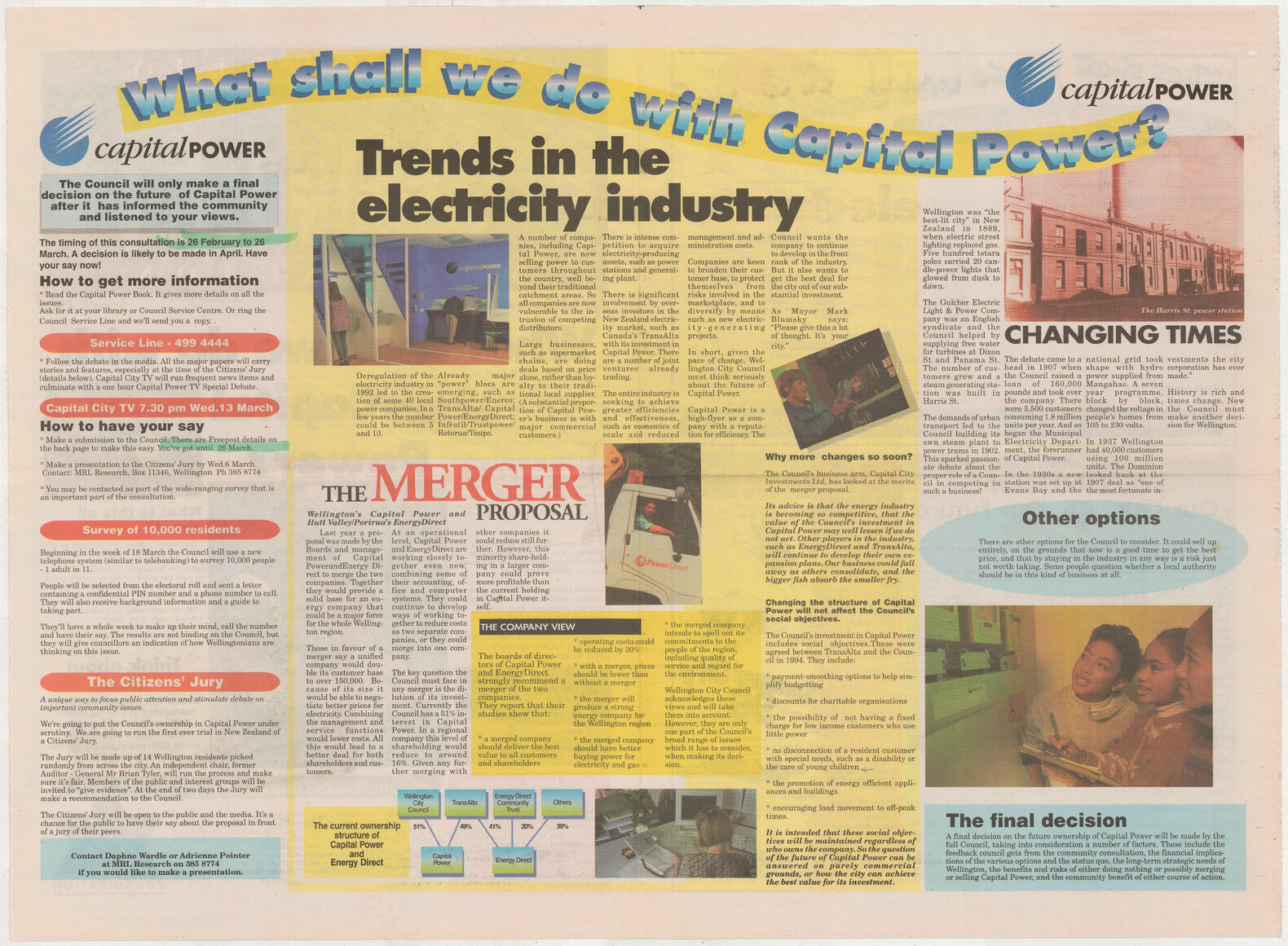 Absolutely Positively Wellington newspaper, Special Consultation Edition