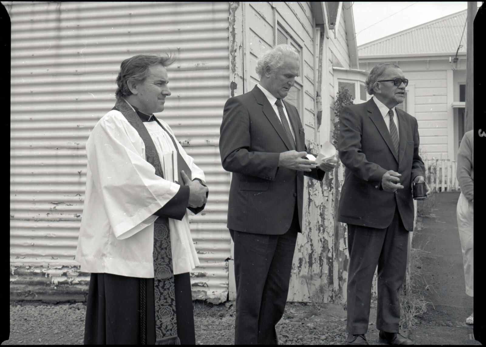 Blessing ceremony for Childcare Centre for Wellington City Council employees, 16 Hugh Street