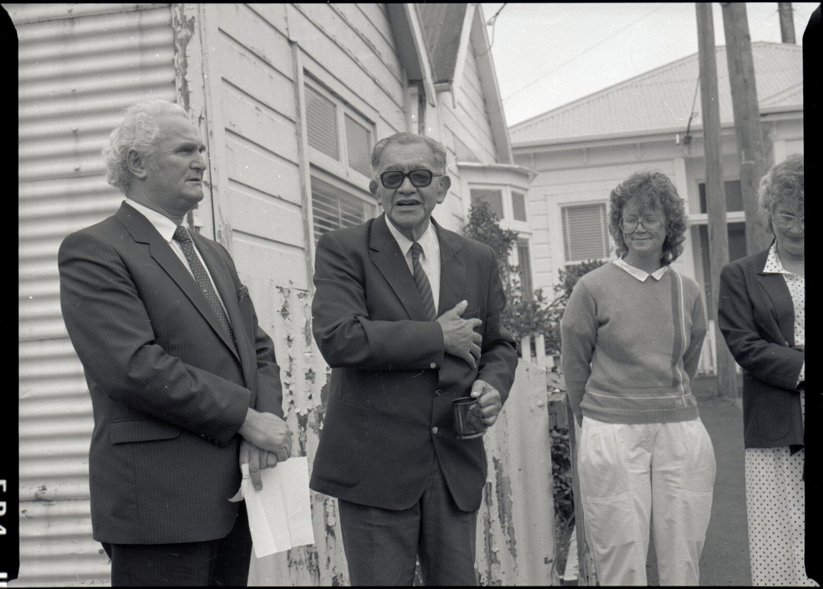 Blessing ceremony for Childcare Centre for Wellington City Council employees, 16 Hugh Street