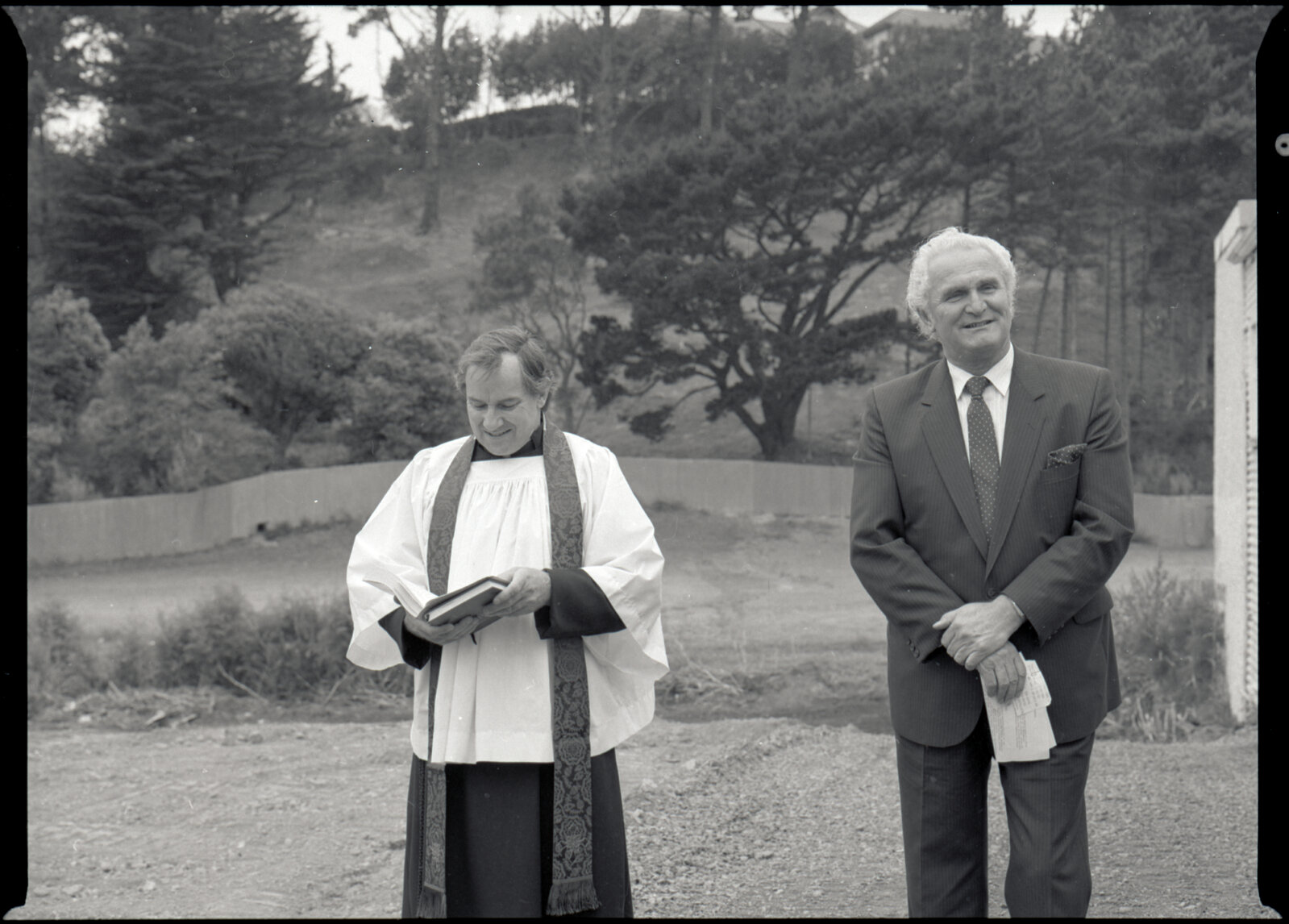 Blessing ceremony for Childcare Centre for Wellington City Council employees, 16 Hugh Street