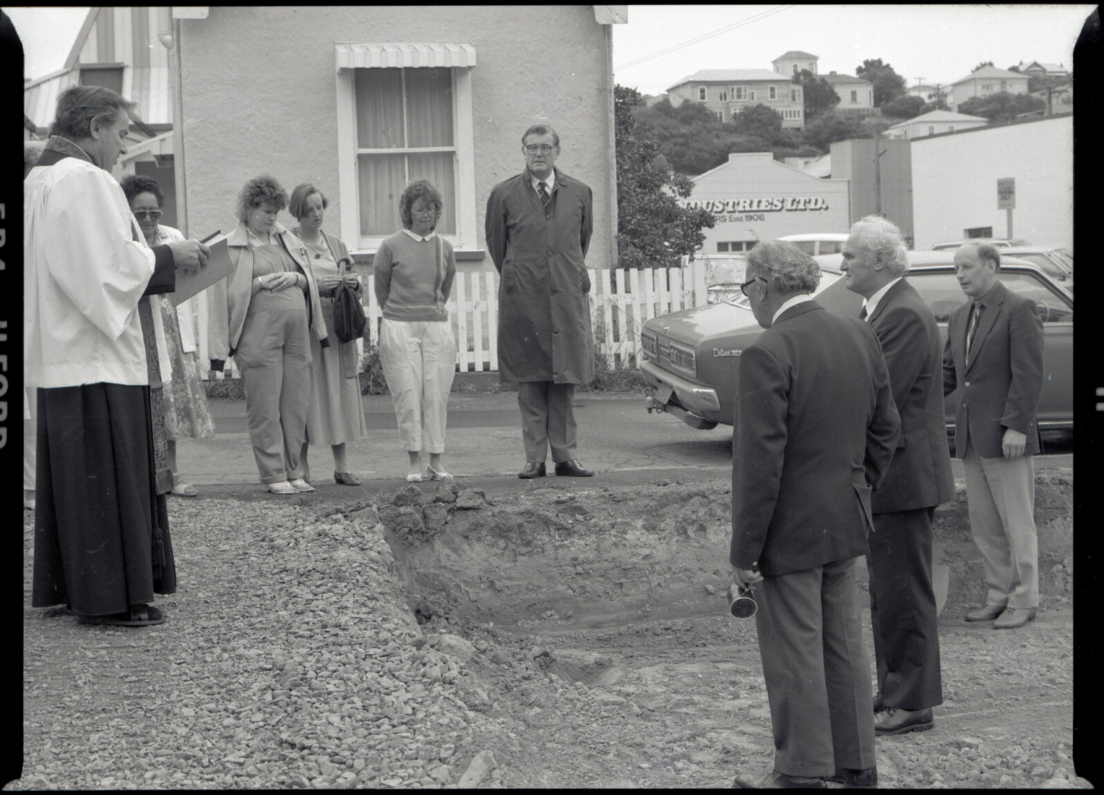 Blessing ceremony for Childcare Centre for Wellington City Council employees, 16 Hugh Street
