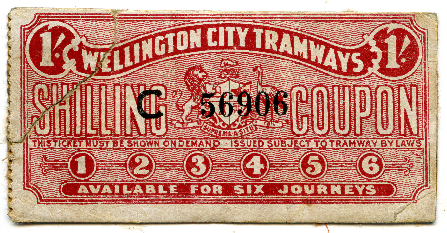 Shilling Coupon Ticket