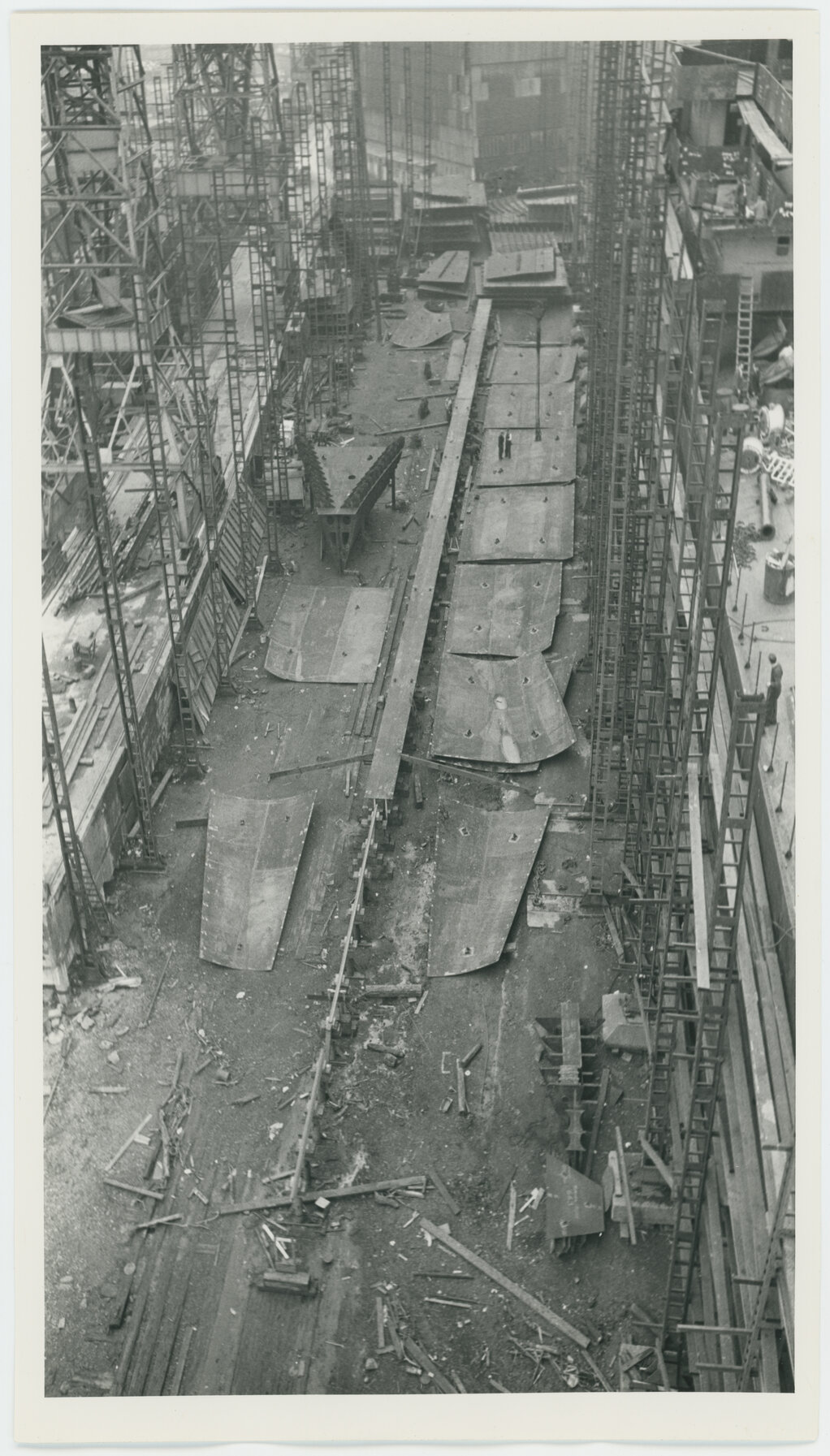 MV Risdon under construction