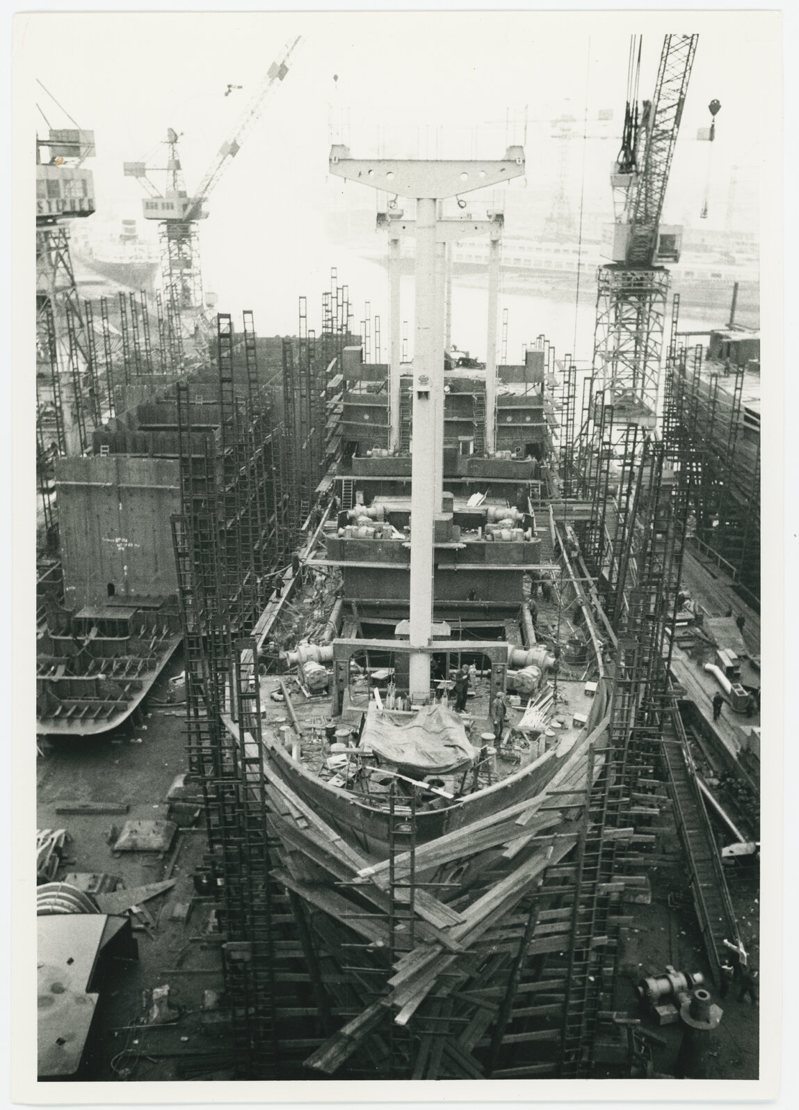 MV Risdon under construction