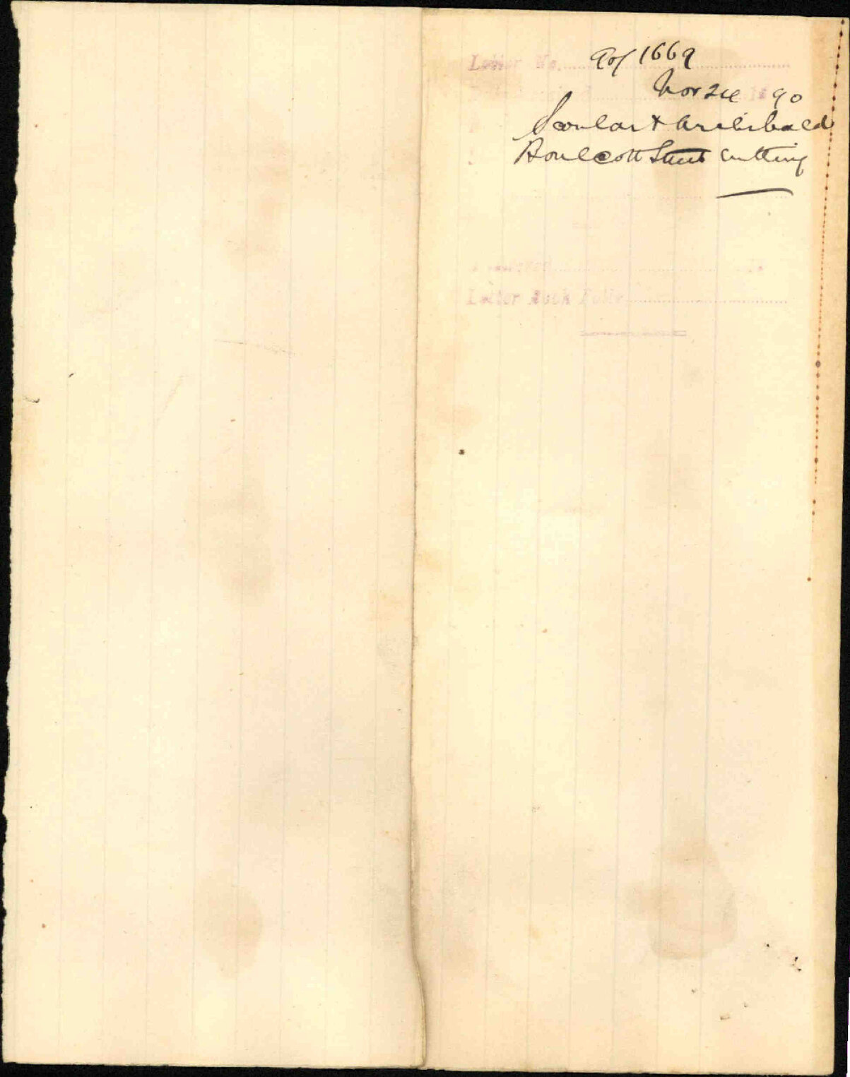Boulcott Street cutting - J Scoular and R Archibald