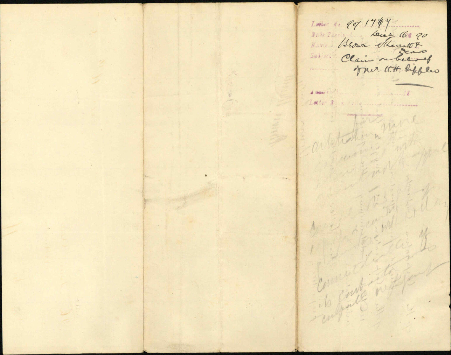 Claim on behalf of Mr H Tippler