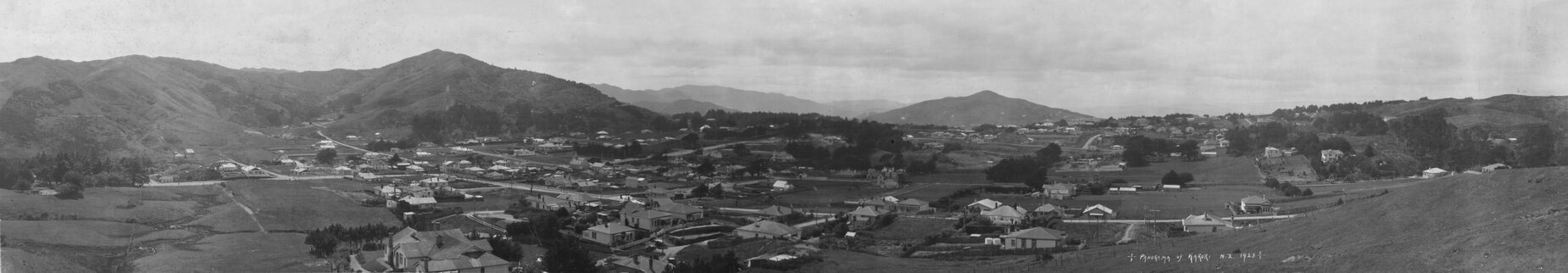 Panorama of Karori NZ