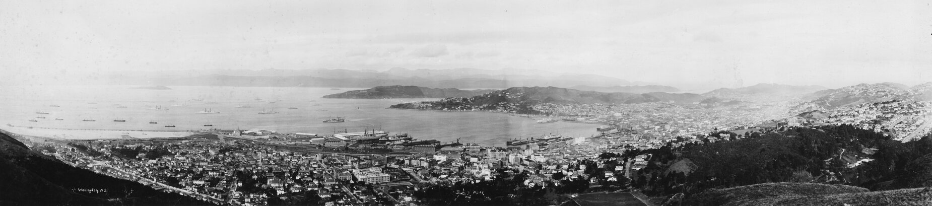 Visit of the American fleet