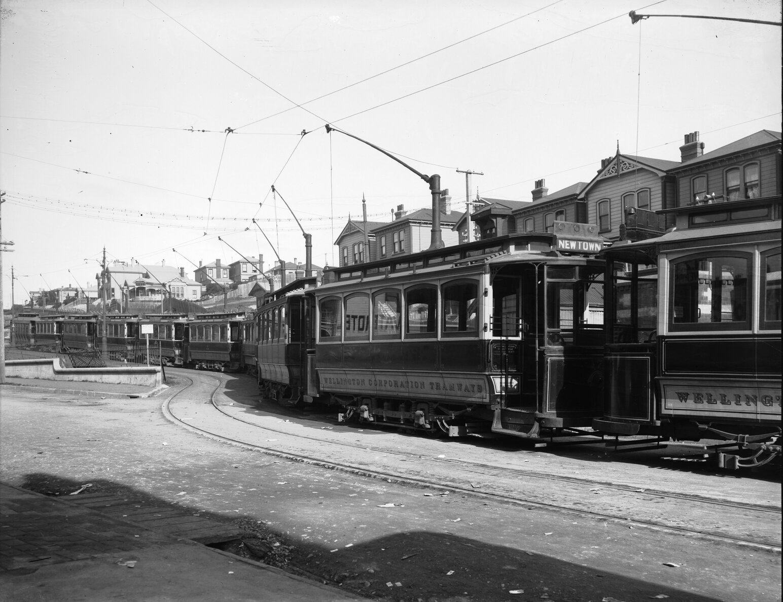 Wellington City Corporation Tramways, tram to Newtown