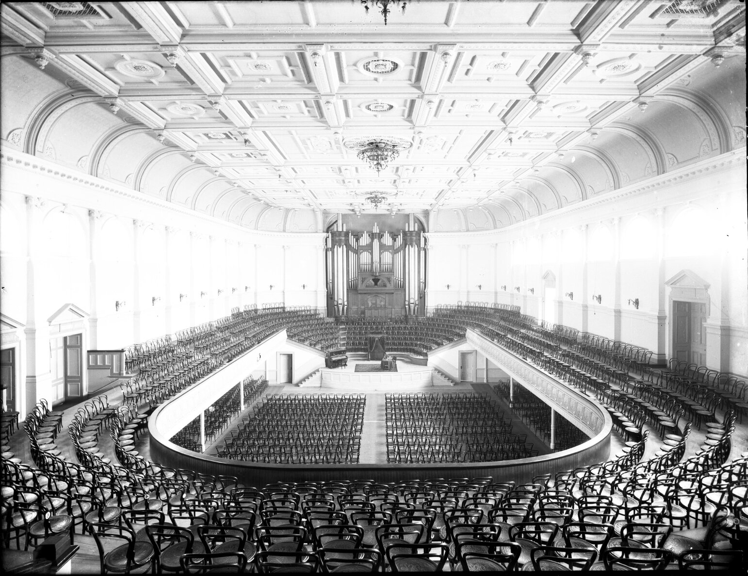 Interior of the main auditorium, Town Hall