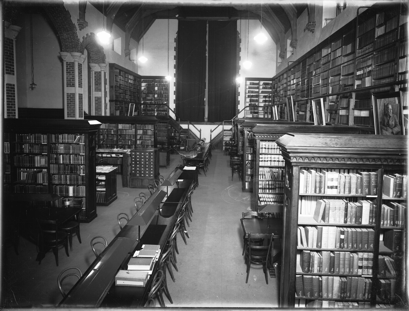 Interior of Hunter Building Library, Victoria University