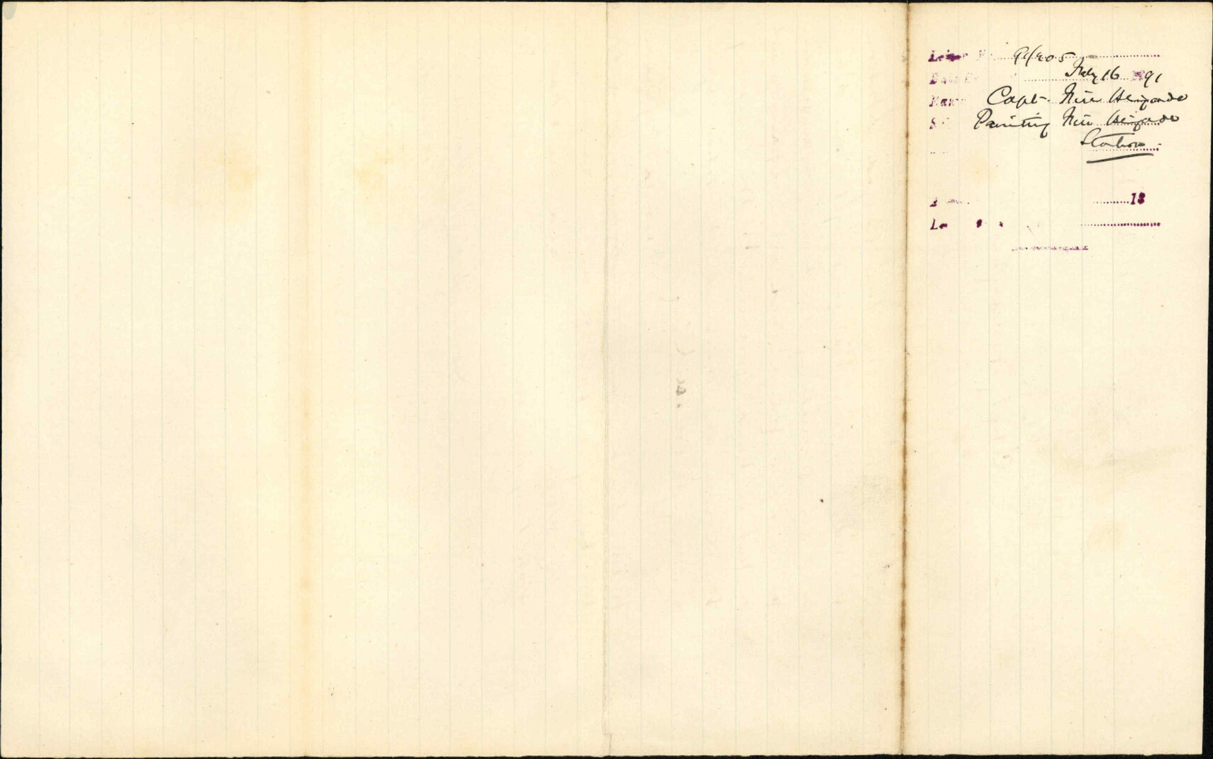 Painting Fire Brigade Station - Geo Kemsley (Captain, Fire Brigade)