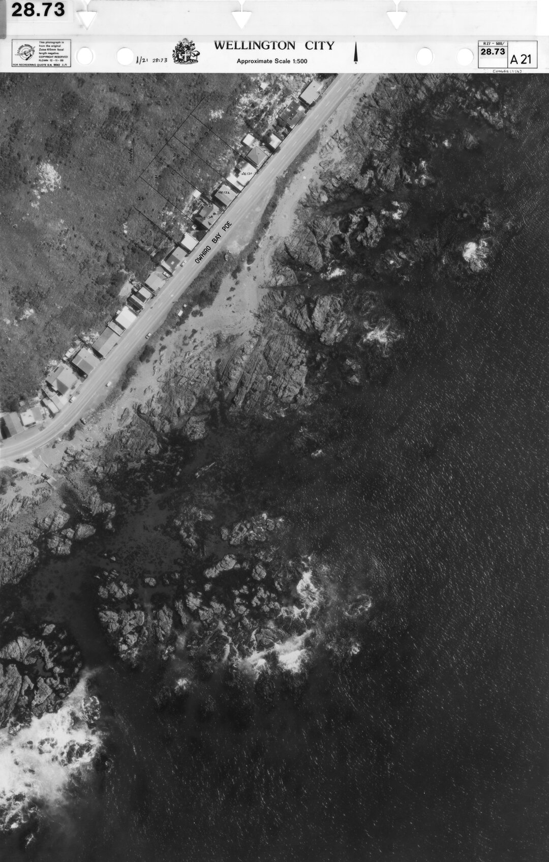 Aerial transparency, Sheet 28.73