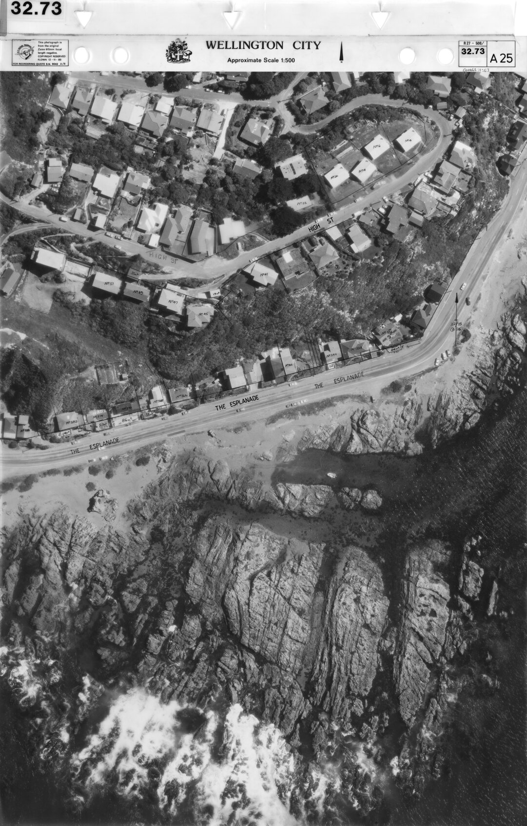 Aerial transparency, Sheet 32.73