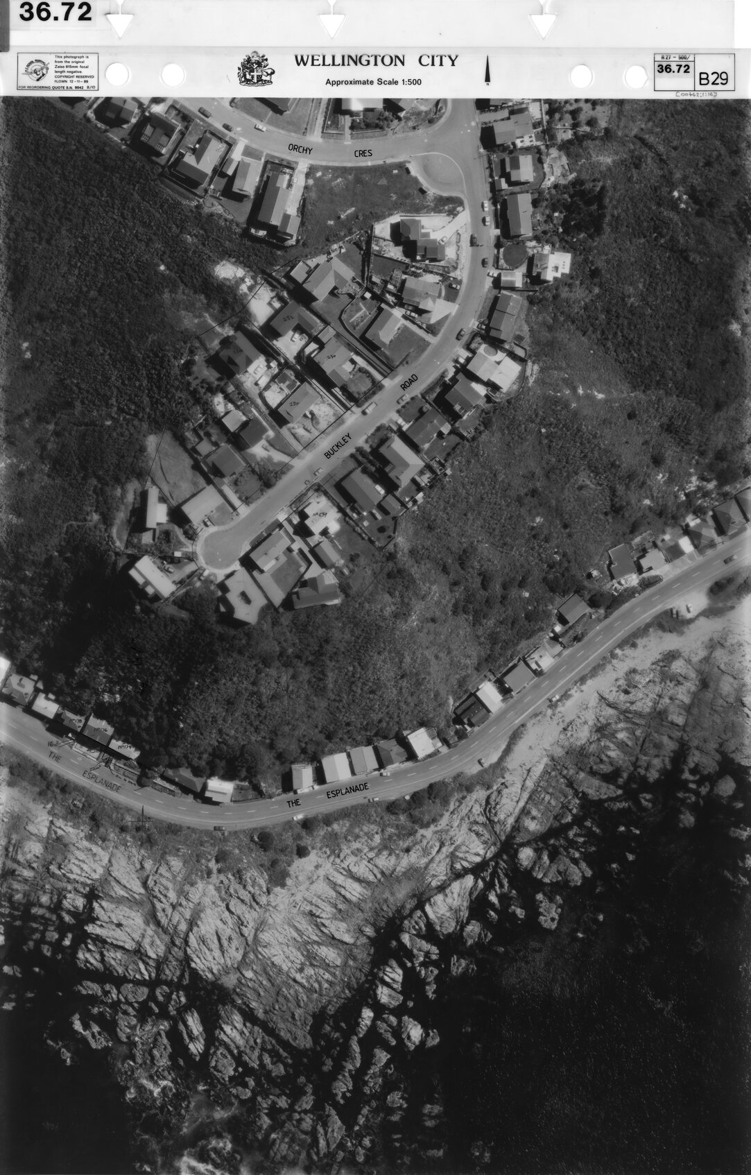 Aerial transparency, Sheet 36.72