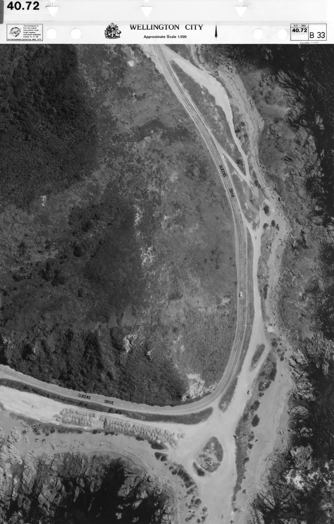 Aerial transparency, Sheet 40.72