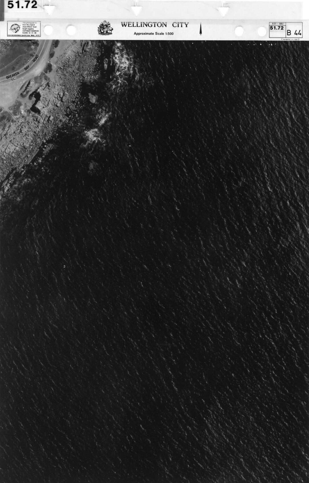 Aerial transparency, Sheet 51.72