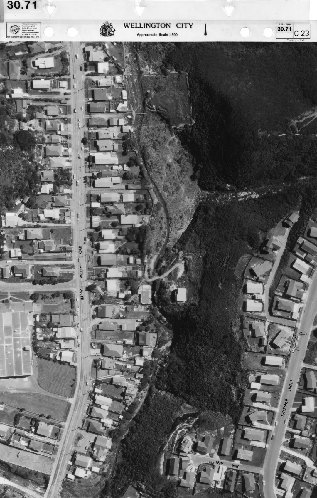 Aerial transparency, Sheet 30.71