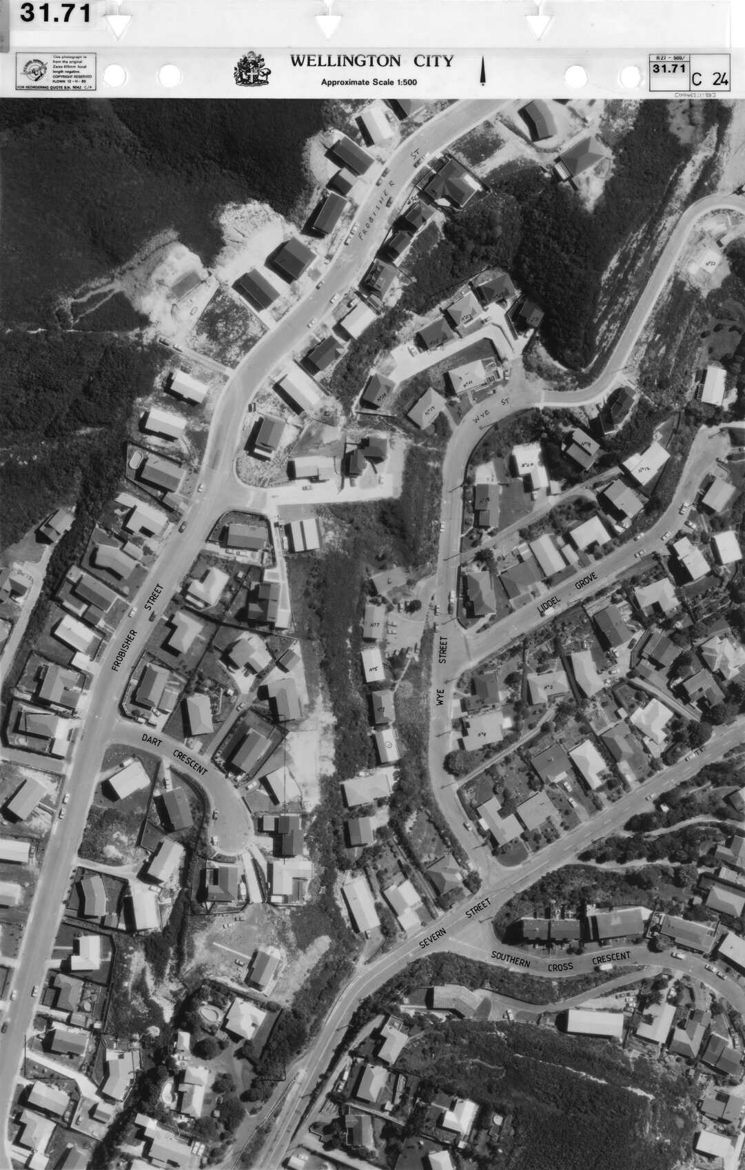 Aerial transparency, Sheet 31.71