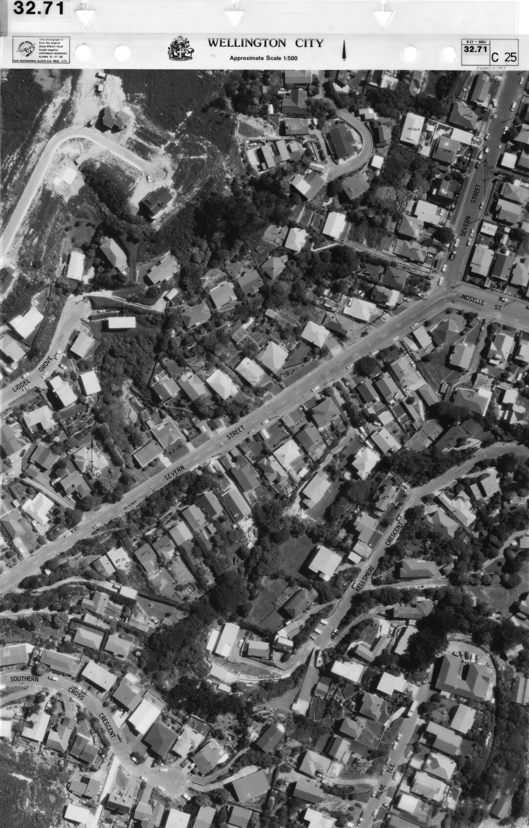 Aerial transparency, Sheet 32.71