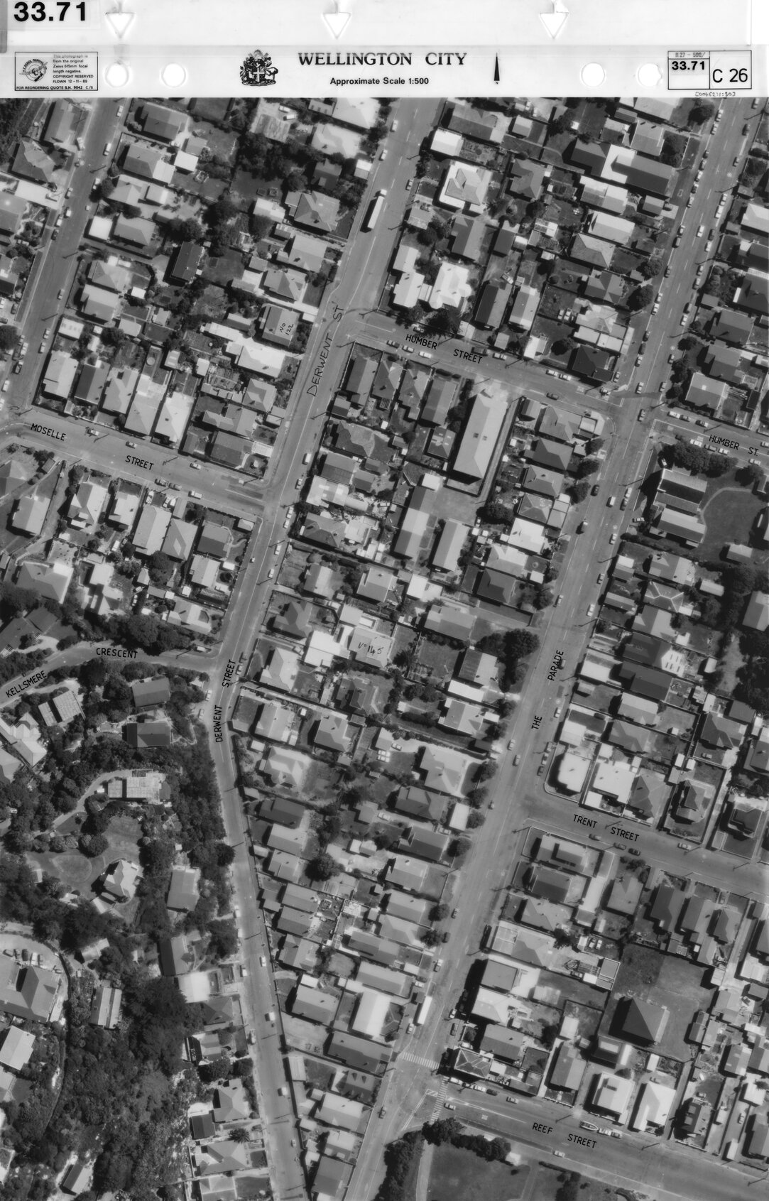 Aerial transparency, Sheet 33.71