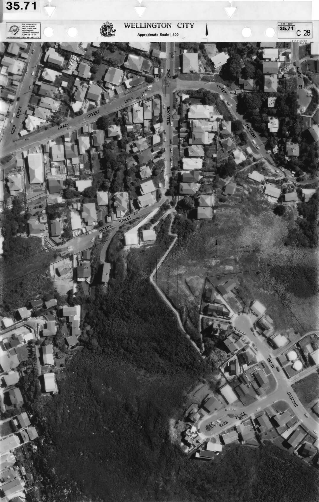 Aerial transparency, Sheet 35.71