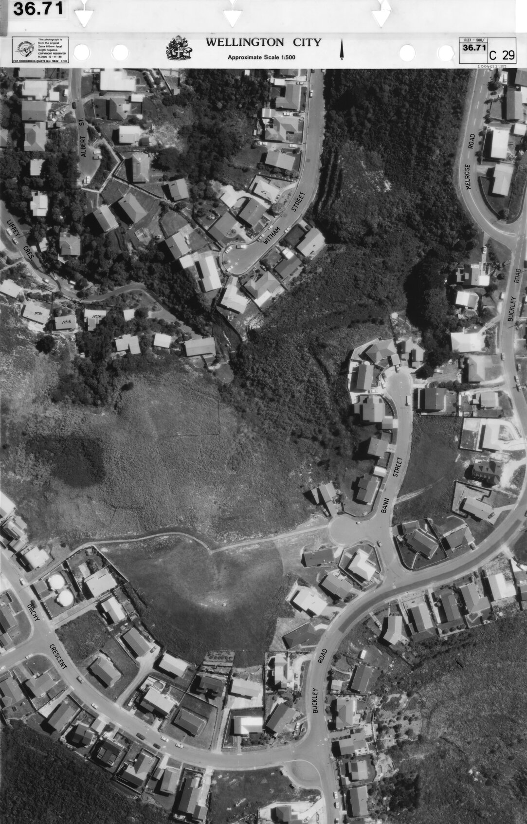 Aerial transparency, Sheet 36.71