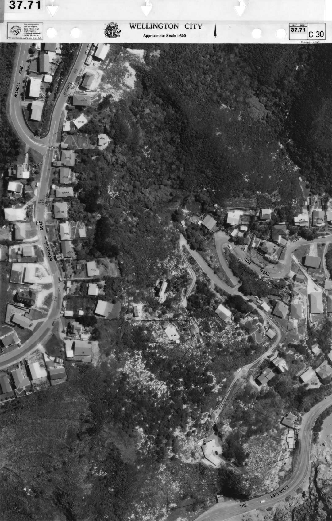 Aerial transparency, Sheet 37.71