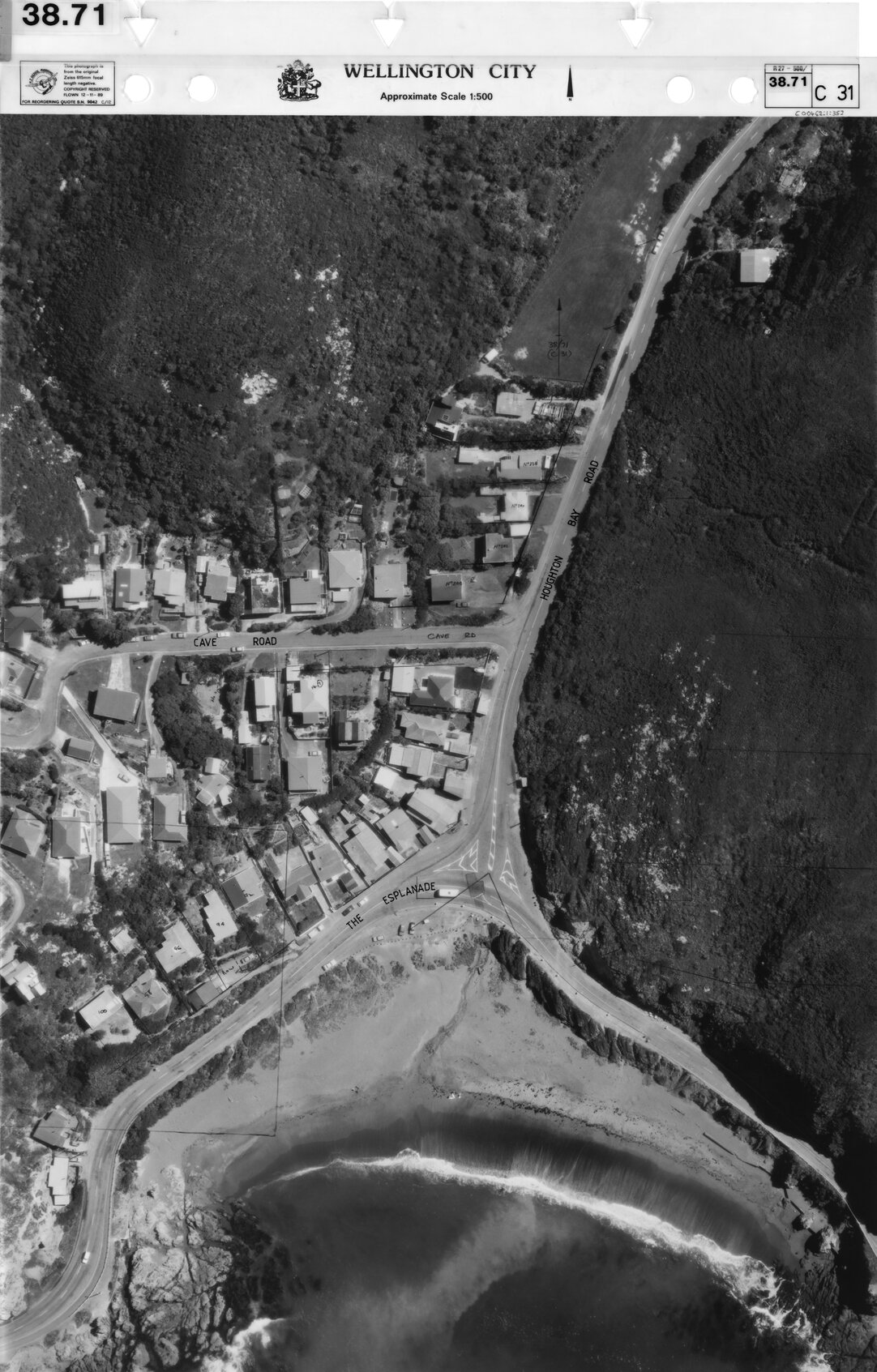 Aerial transparency, Sheet 38.71