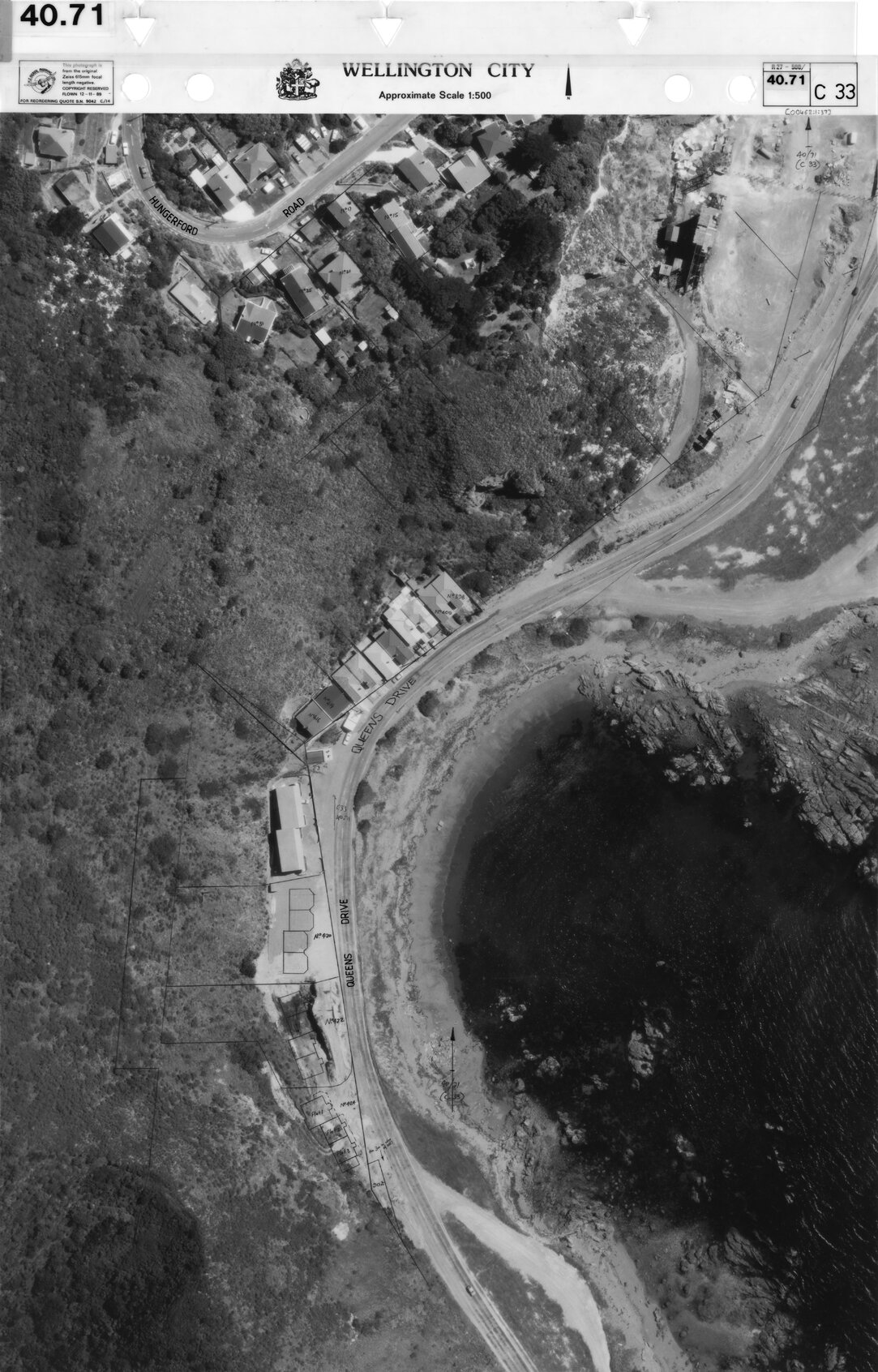 Aerial transparency, Sheet 40.71