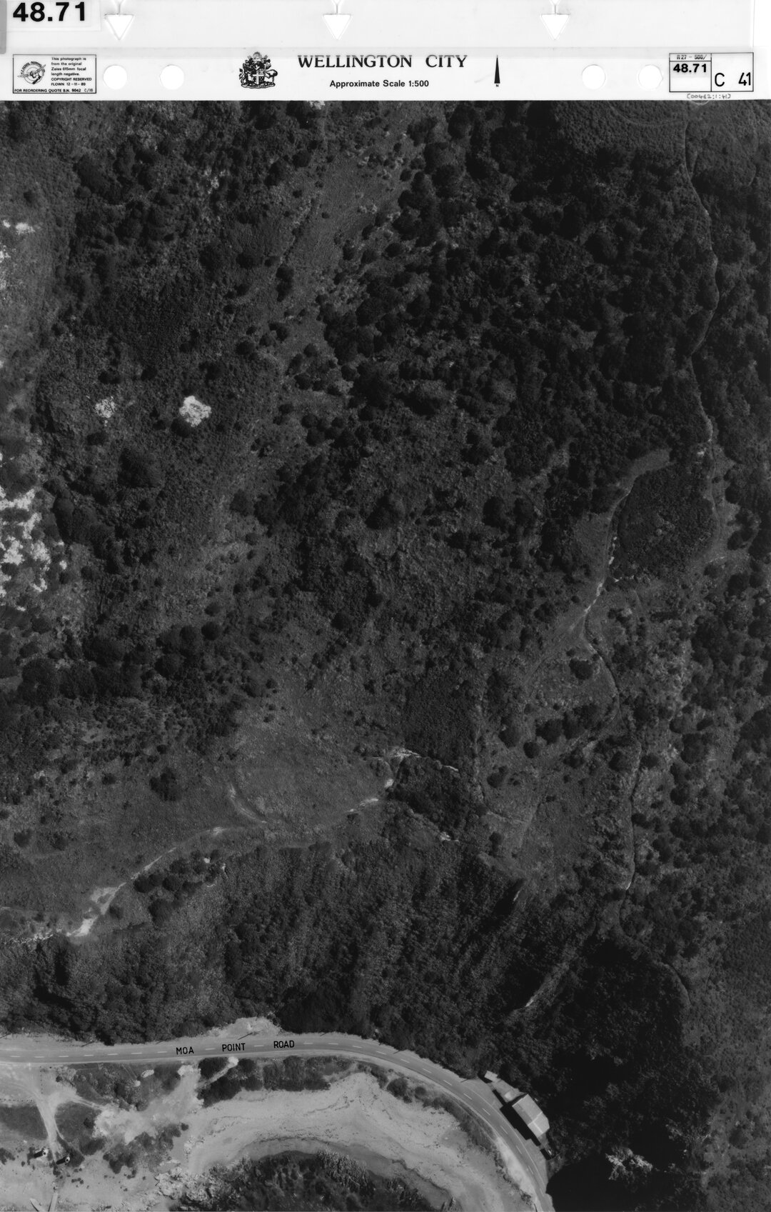 Aerial transparency, Sheet 48.71