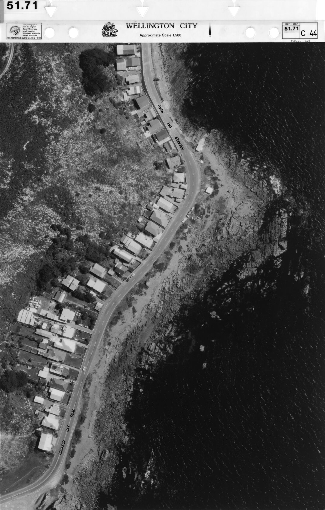 Aerial transparency, Sheet 51.71