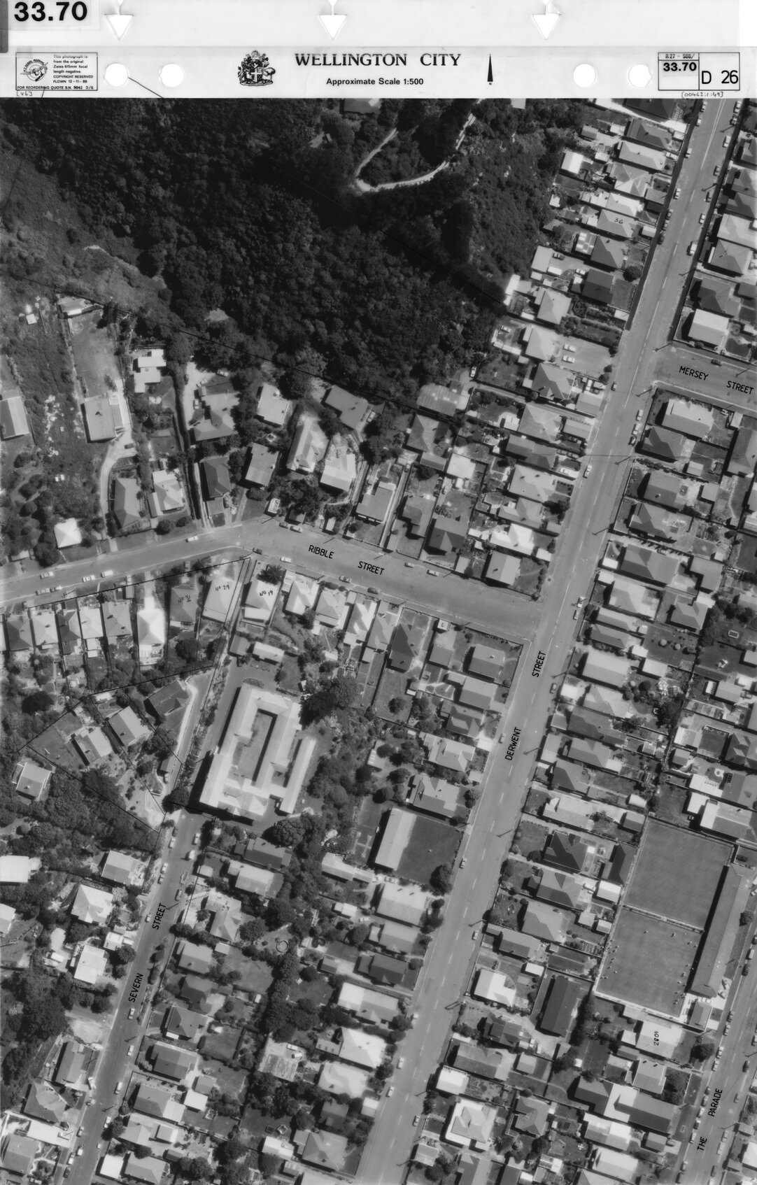 Aerial transparency, Sheet 33.70