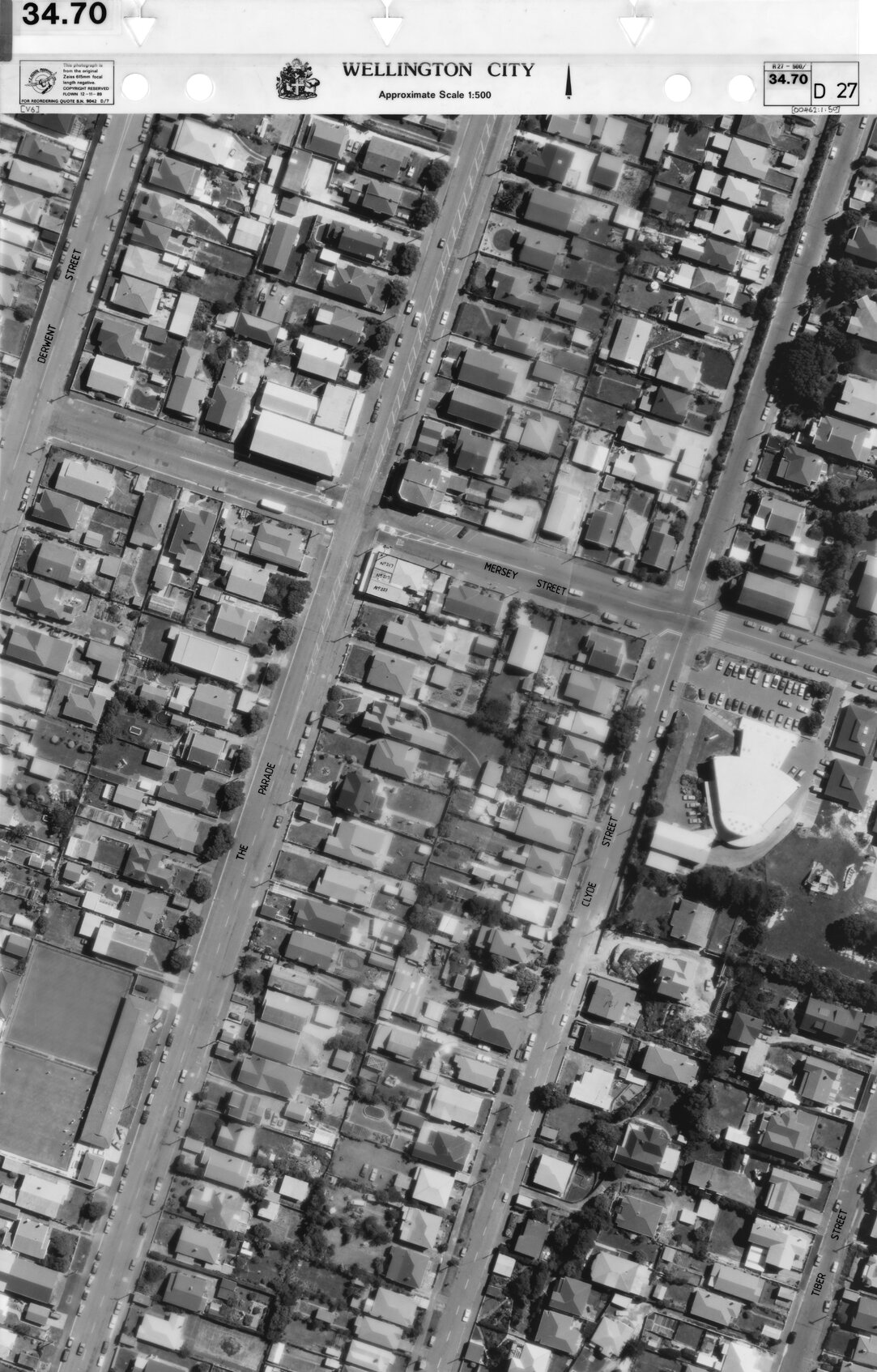 Aerial transparency, Sheet 34.70