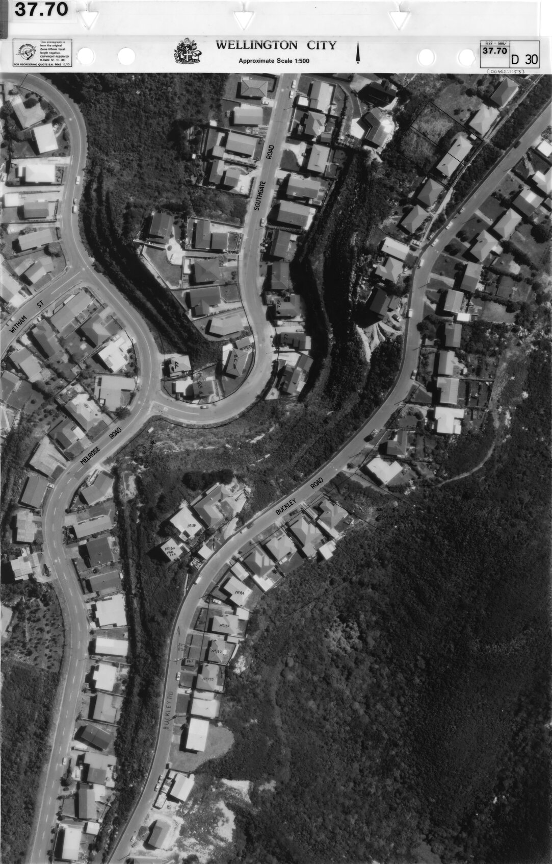 Aerial transparency, Sheet 37.70