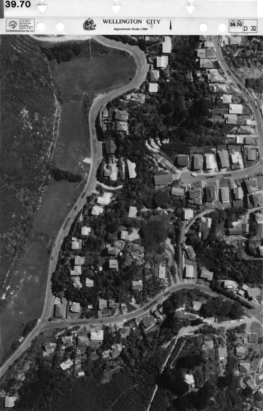 Aerial transparency, Sheet 39.70