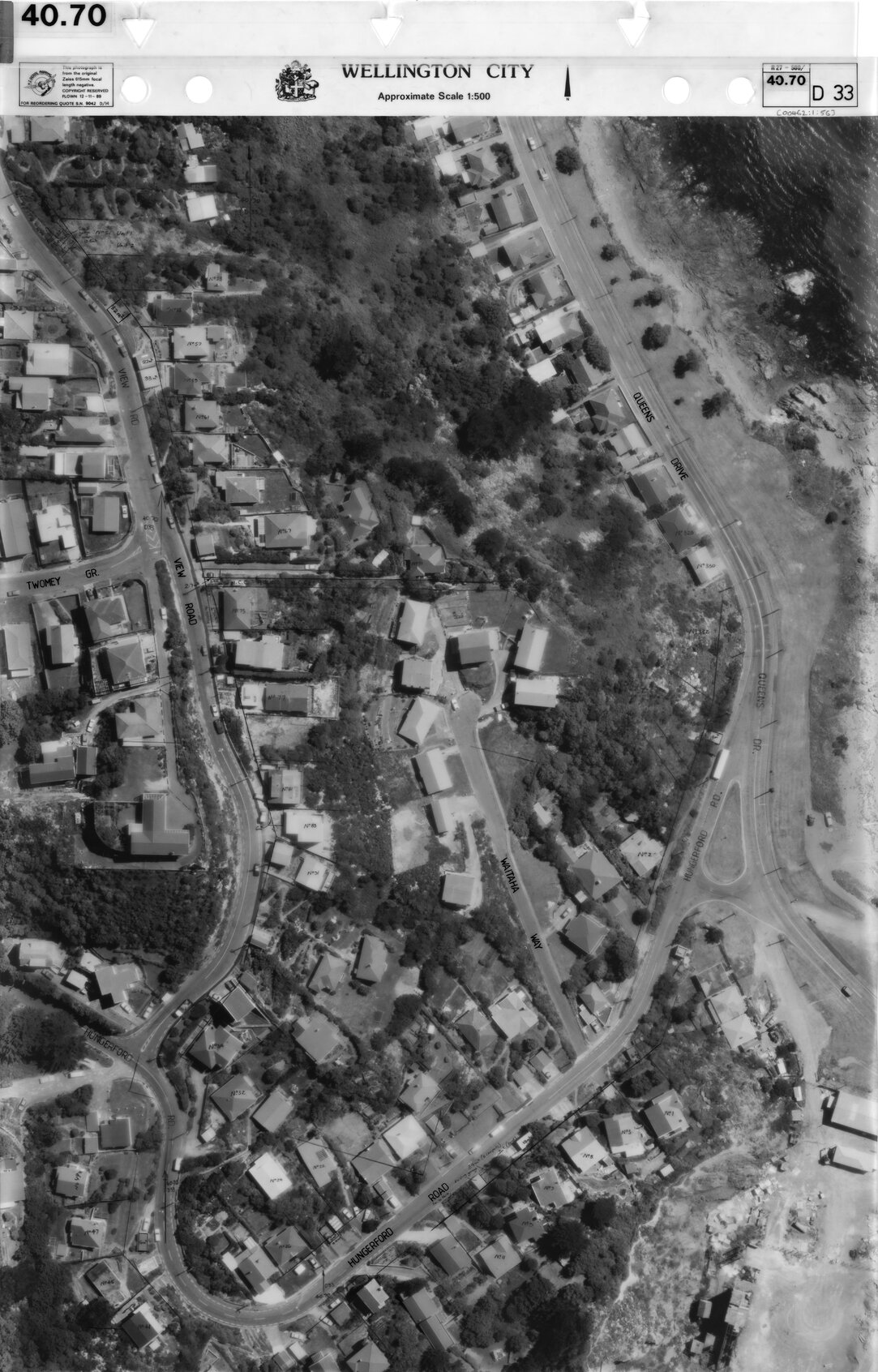 Aerial transparency, Sheet 40.70