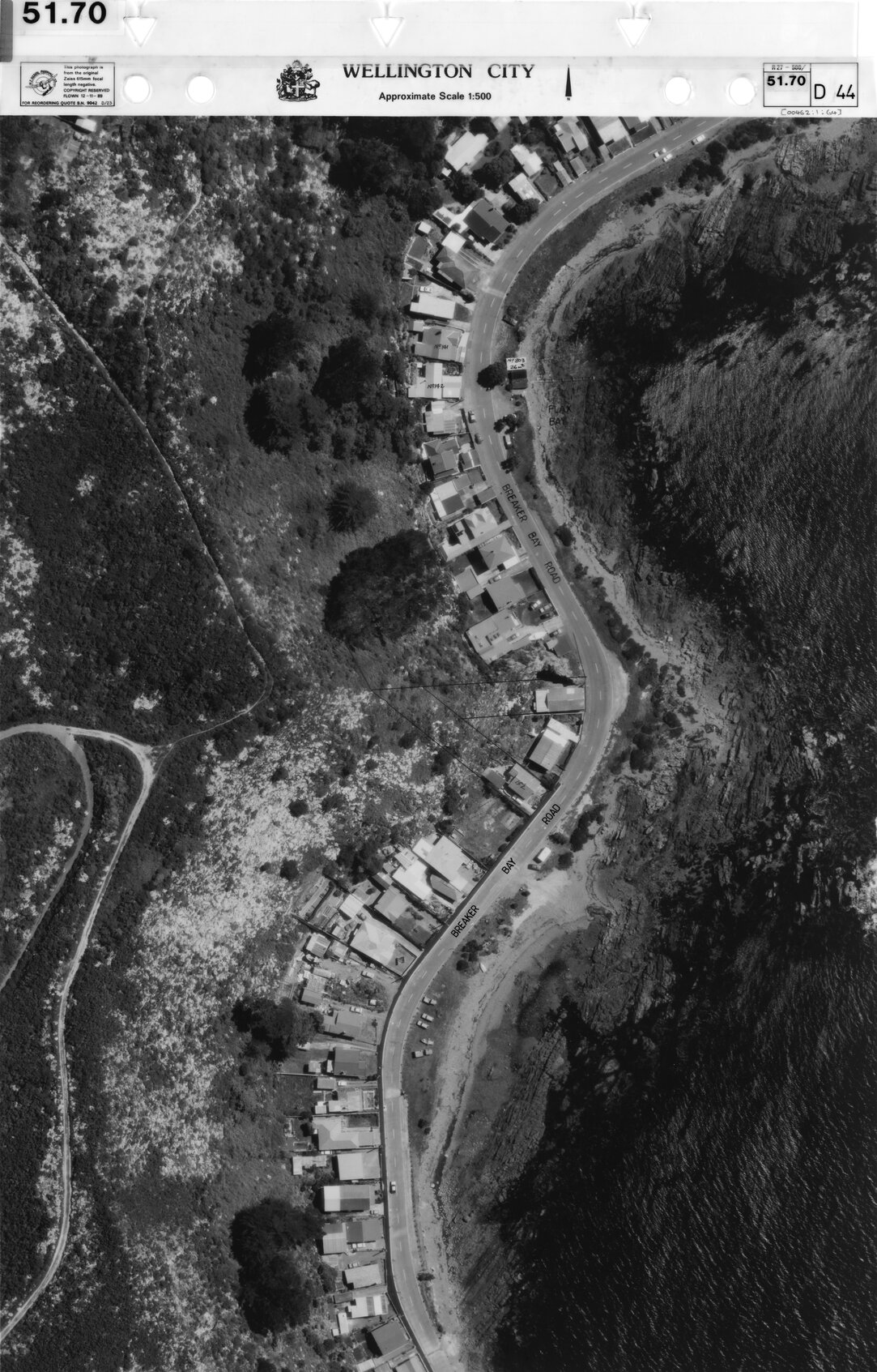 Aerial transparency, Sheet 51.70