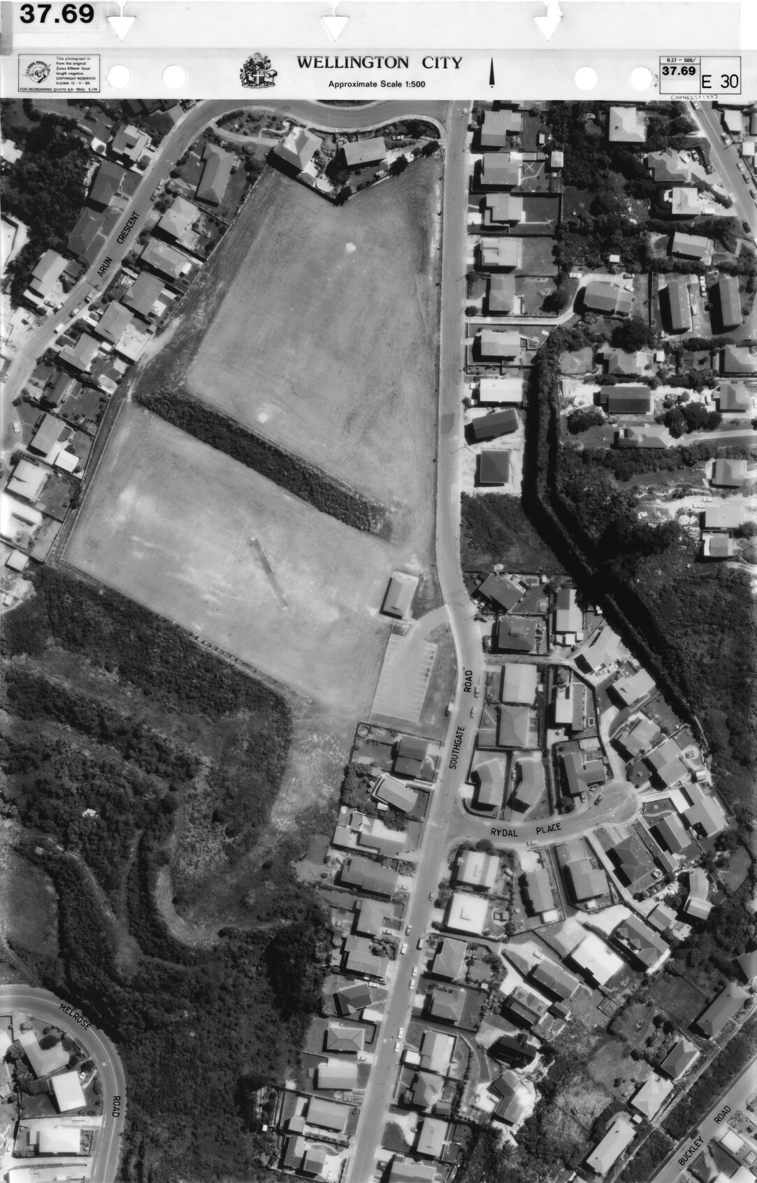 Aerial transparency, Sheet 37.69