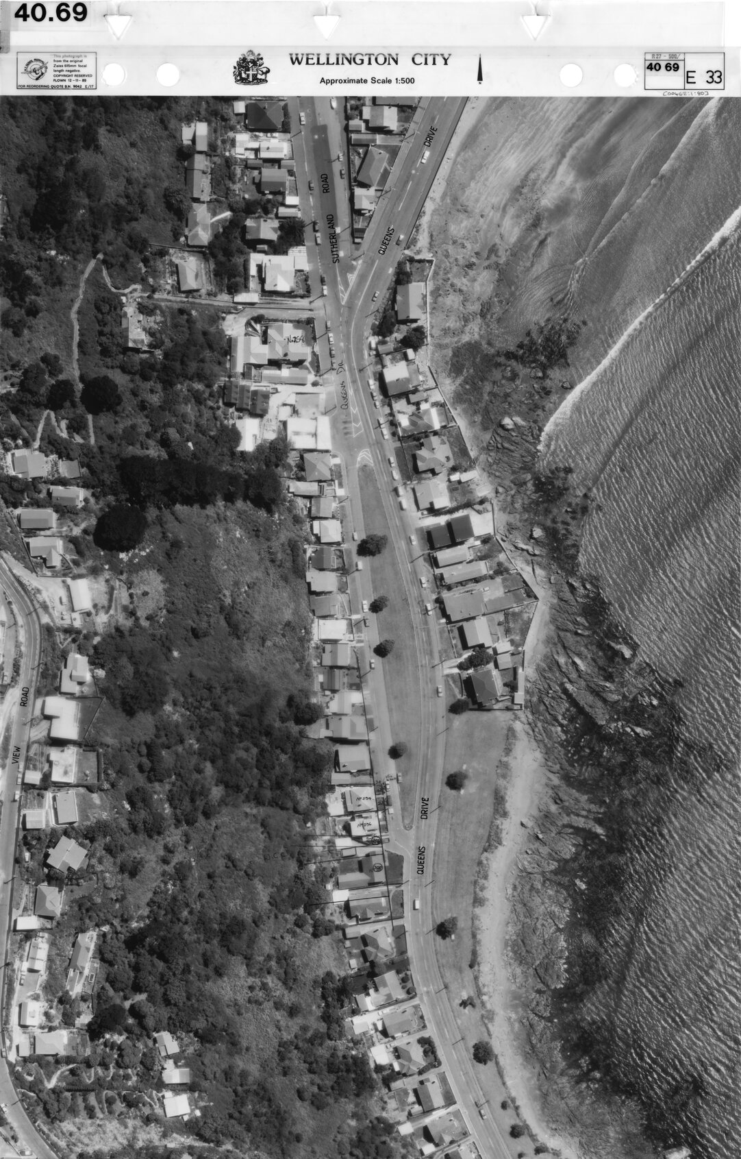 Aerial transparency, Sheet 40.69