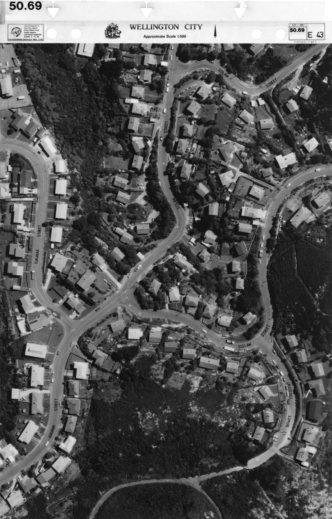 Aerial transparency, Sheet 50.69