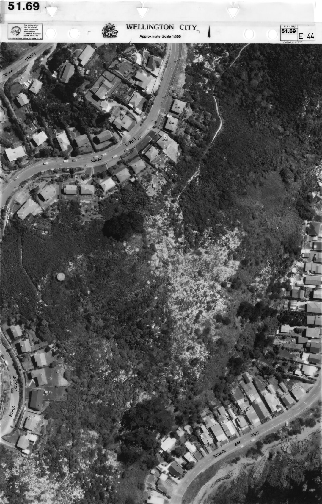 Aerial transparency, Sheet 51.69