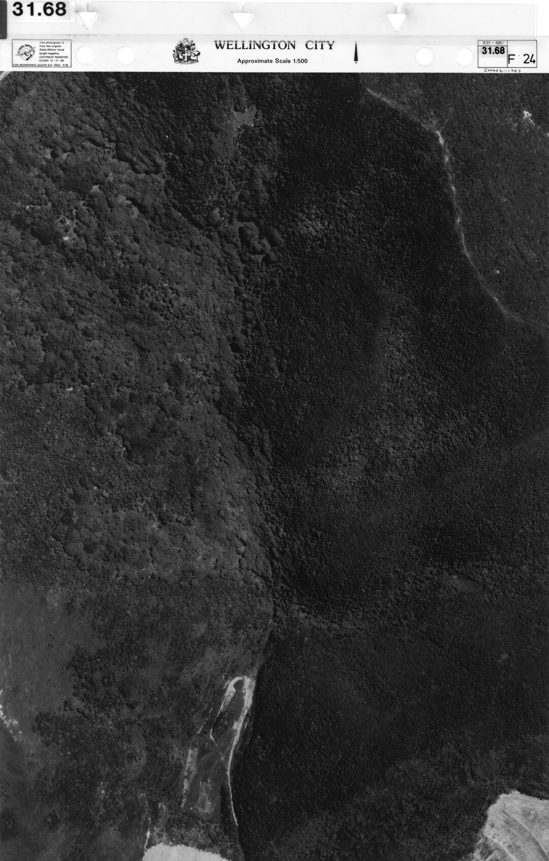 Aerial transparency, Sheet 31.68