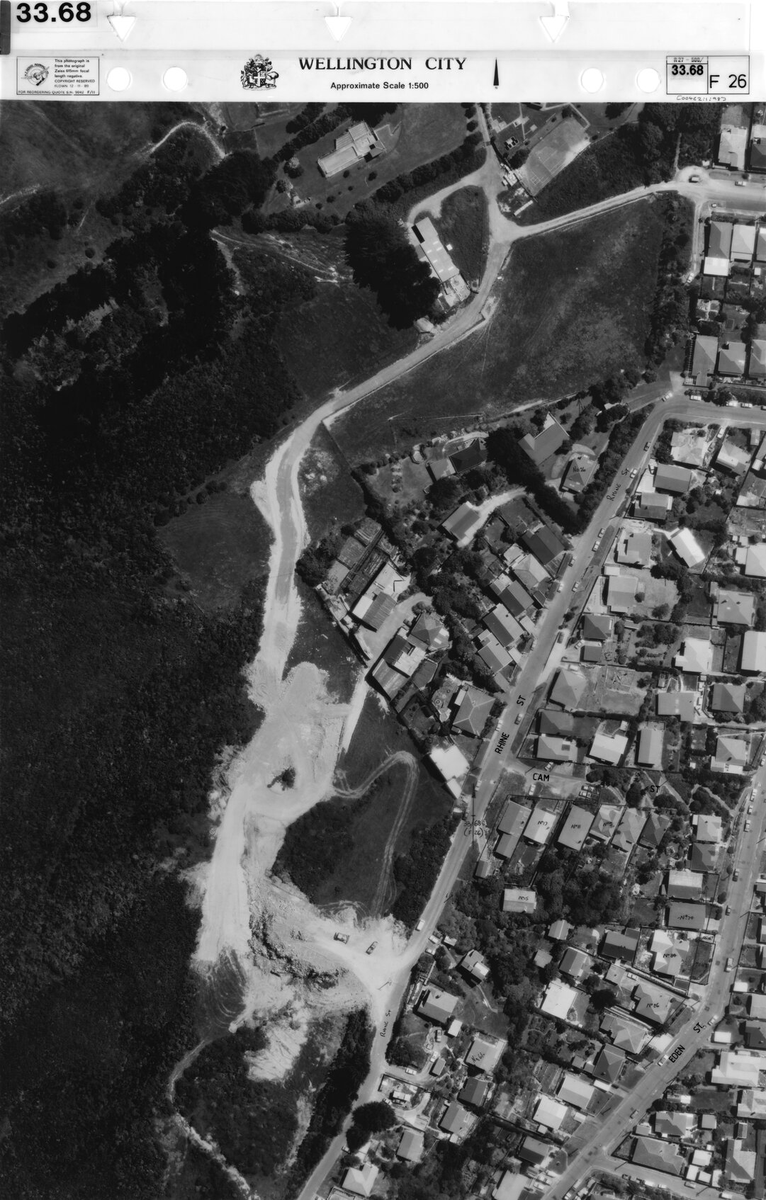 Aerial transparency, Sheet 33.68